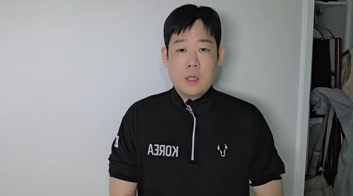 개그맨 박종욱이 해명 영상을 올렸다. / 사진=유튜브 채널 '박종욱' 캡처