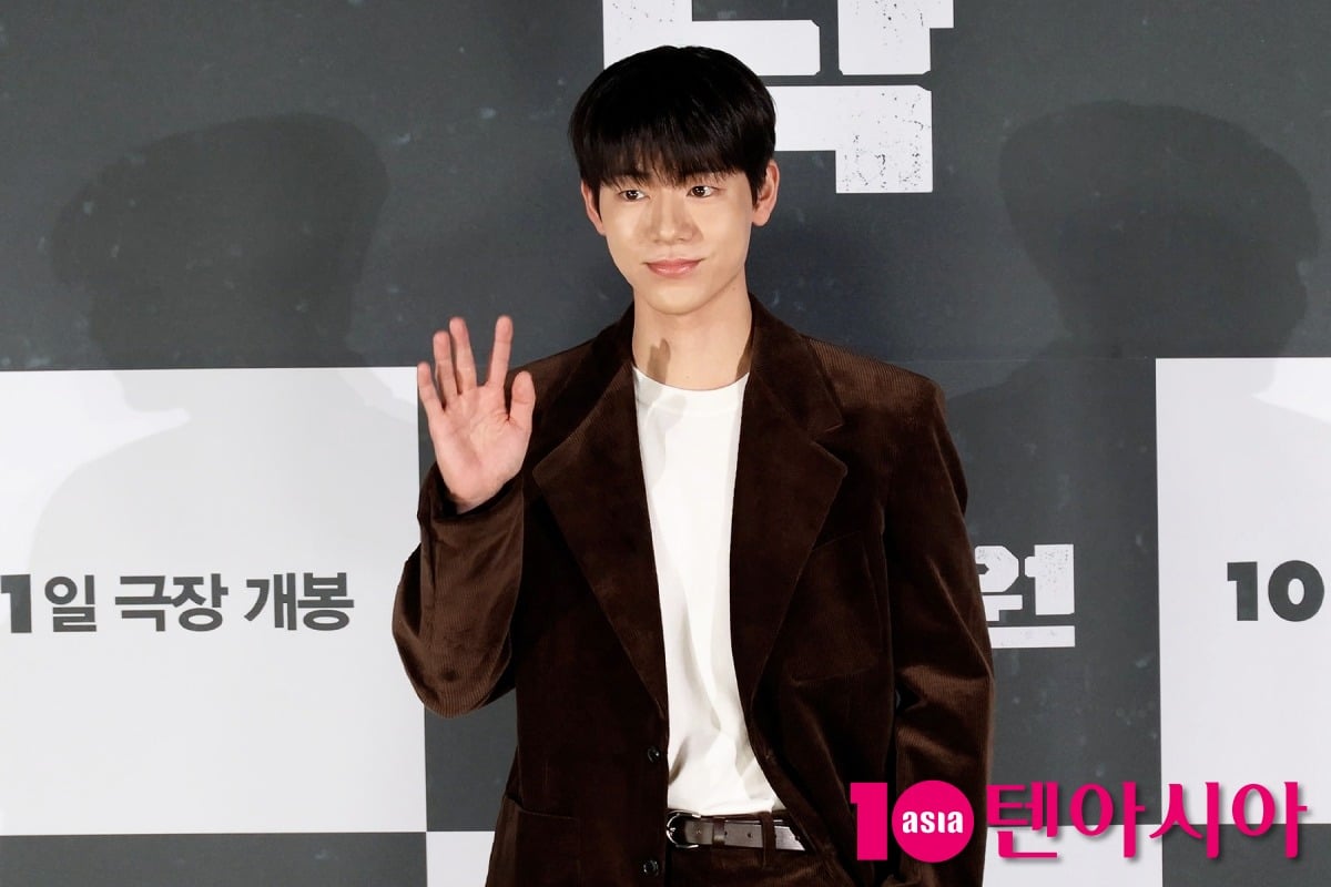배우 배현성이 영화 '실낙원' 제작보고회에 참석했다. / 사진=윤지인 기자