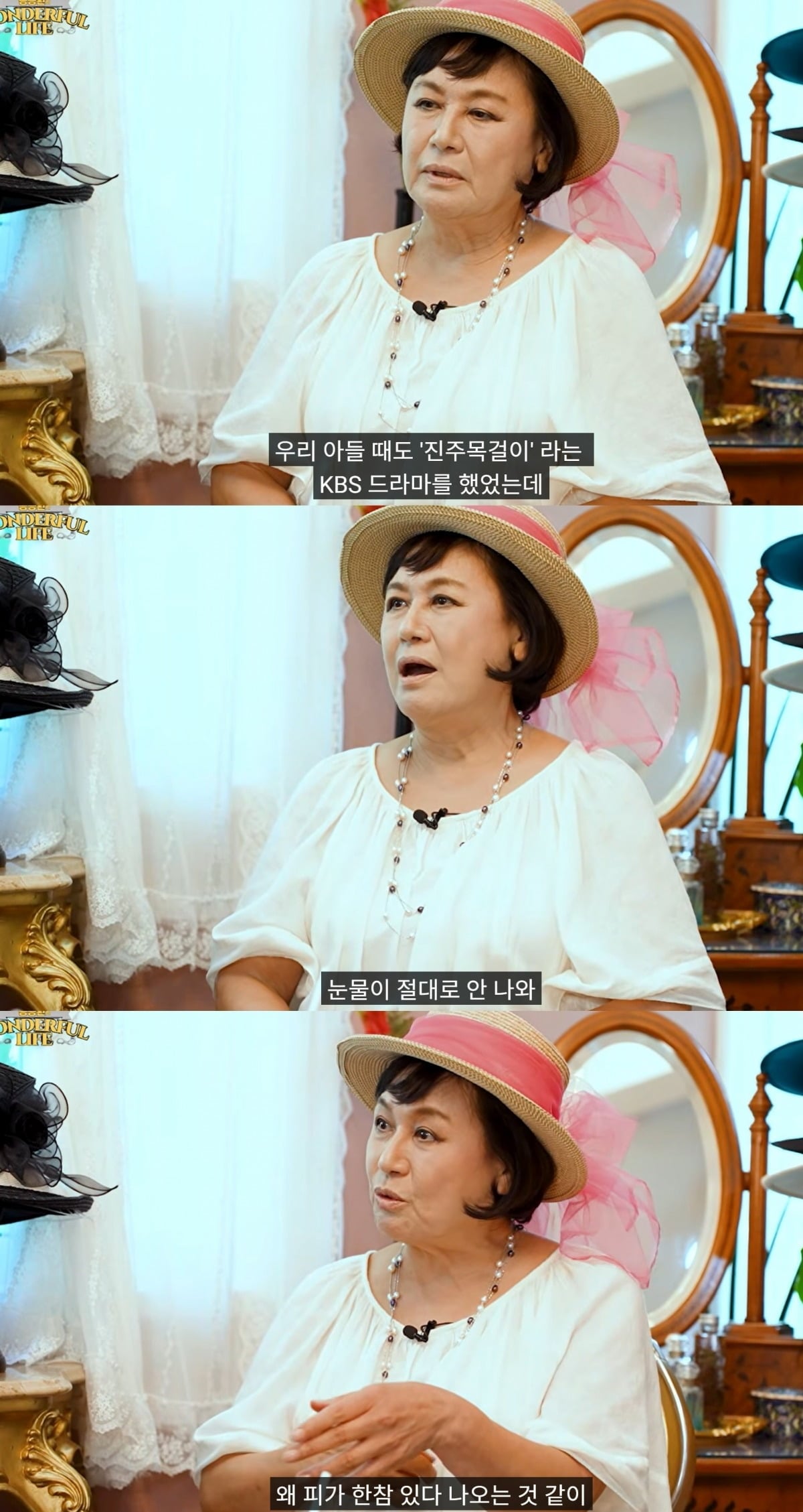 사진 = 유튜브 채널 ‘송승환의 원더풀라이프’ 