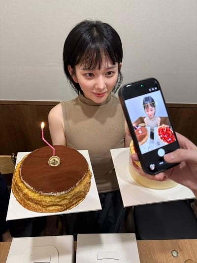 '162cm·44kg' 정지소, 단발 하더니 더 어려진 비주얼…뭘 해도 소화하네