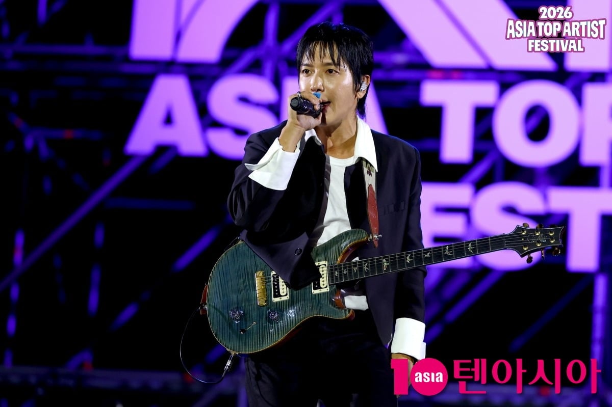 씨엔블루가 'ATA 페스티벌' 1일 차 공연의 화려한 피날레를 장식했다. / 사진=텐아시아DB, ATA 페스티벌