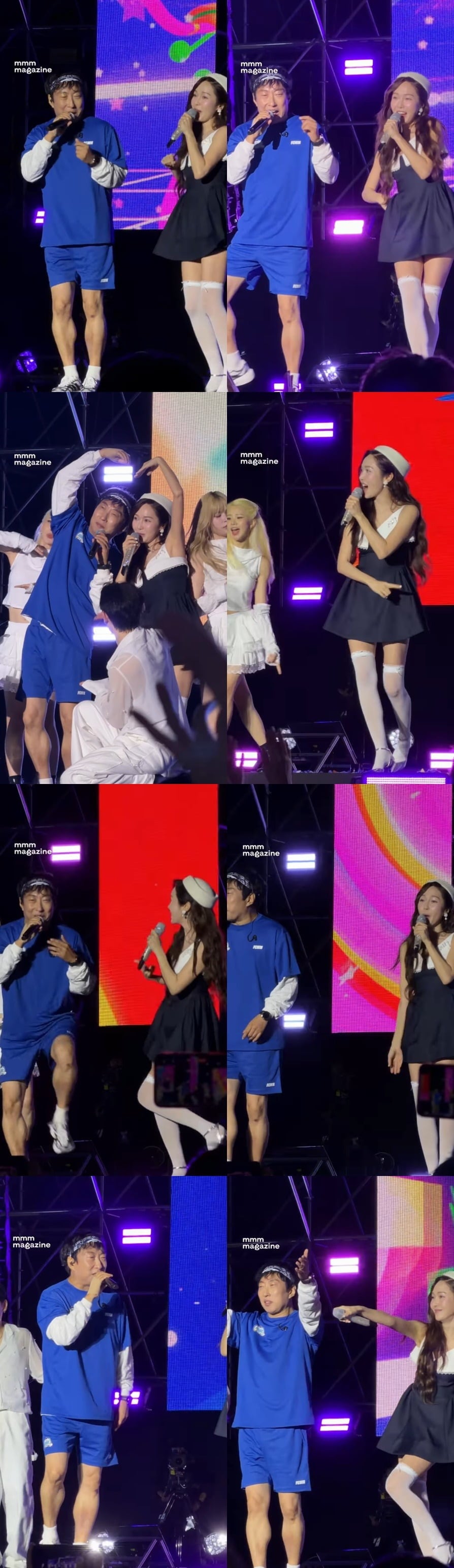 그룹 소녀시대 출신 제시카가 팀 탈퇴 이후 약 12년 만에 국내 무대에 올랐다./사진=SNS 갈무리