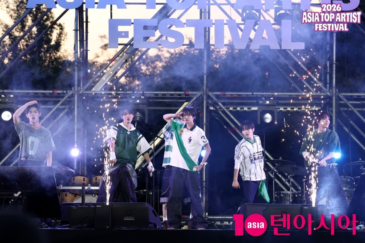 그룹 킥플립이 '아시아 탑 아티스트 페스티벌 2026'에 출연했다. / 사진=텐아시아DB