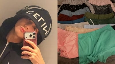 "속옷 자랑하는 줄"…방탄소년단 뷔, 이것도 품절 시키려나