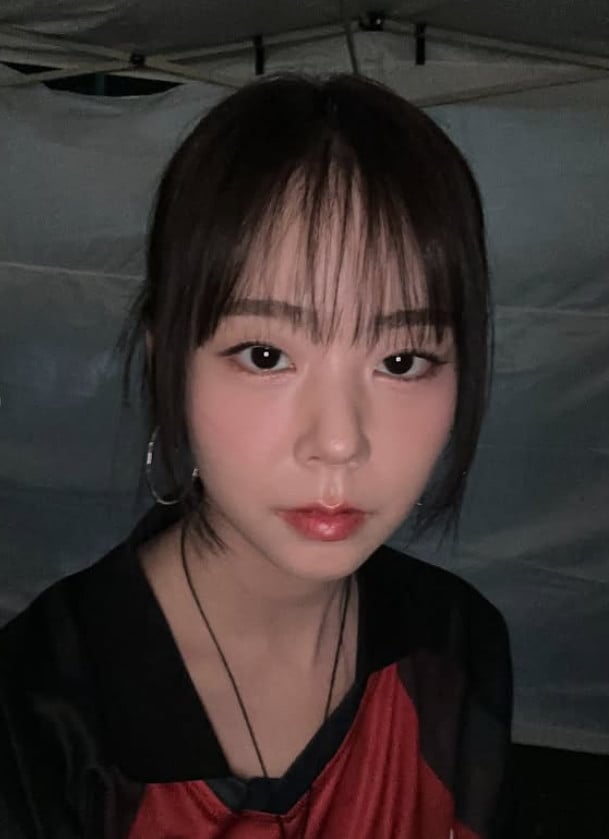 그룹 카라 멤버 한승연이 서강대학교 축제 현장을 찾았다. / 사진=한승연 SNS