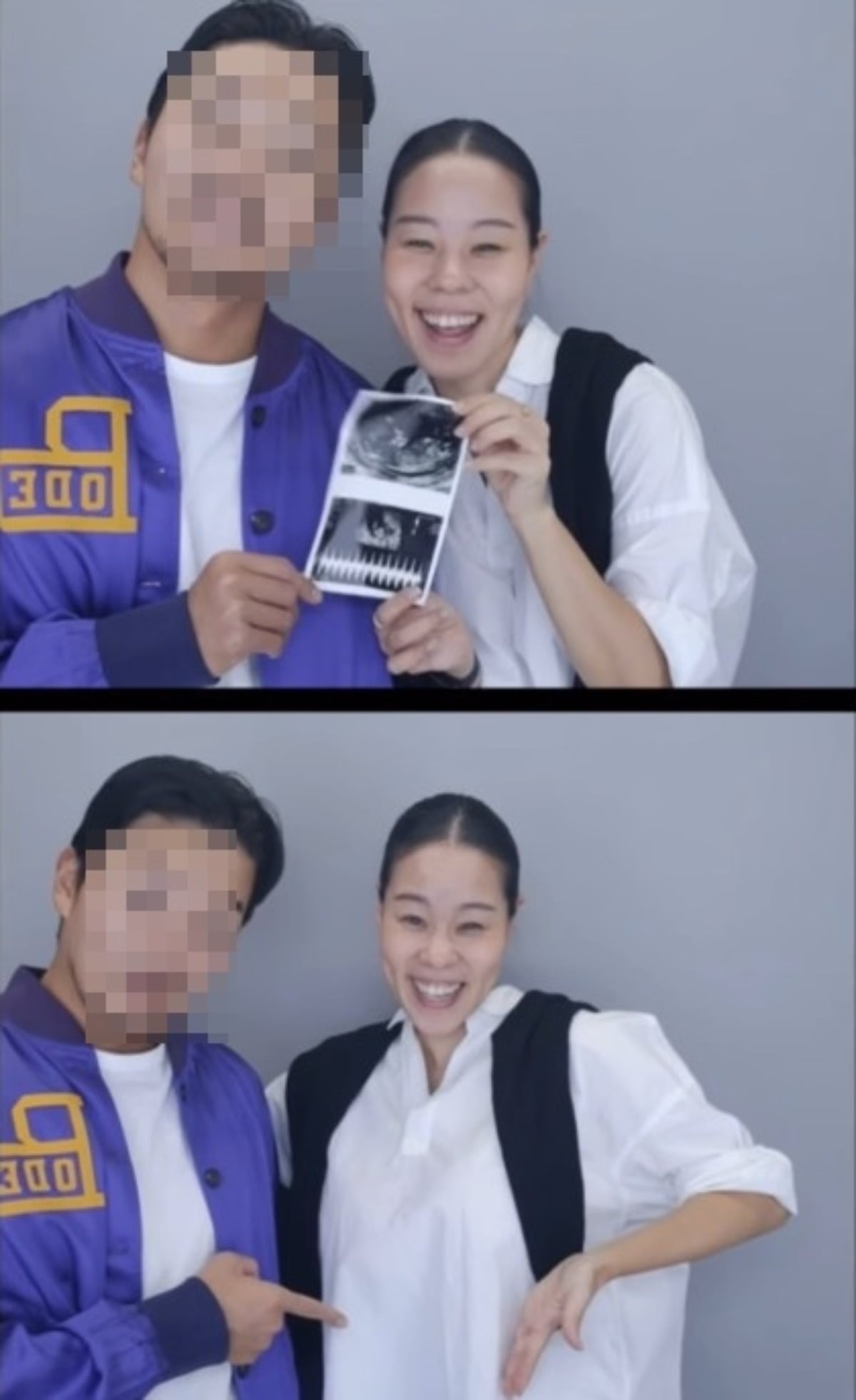 가수 인순이의 외동딸이 임신을 알리고 있다. / 사진=박세인 씨 SNS