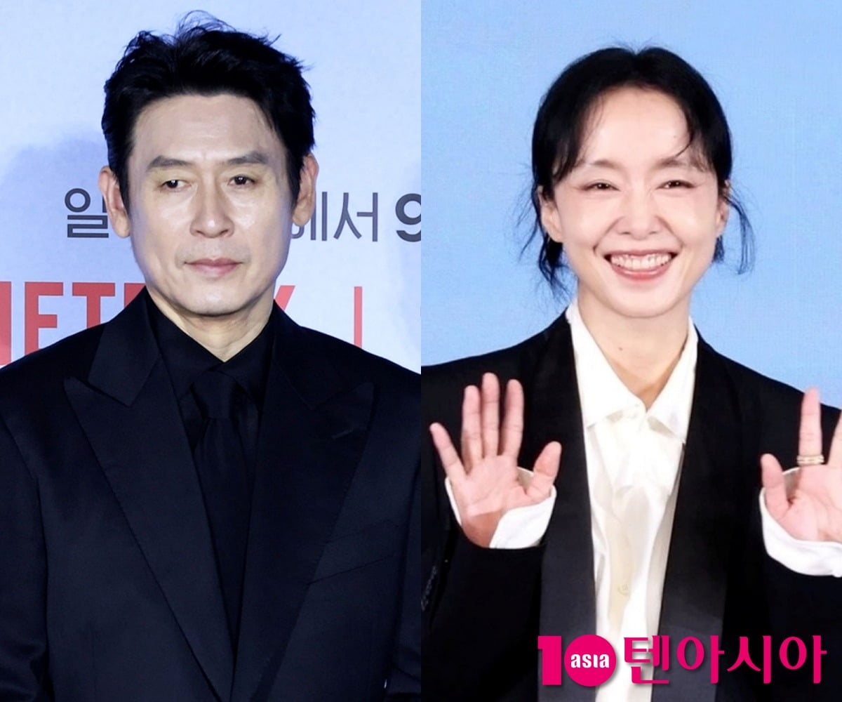 설경구과 전도연이 '가능한 사랑'에서 부부 호흡을 맞췄다. / 사진=텐아시아DB