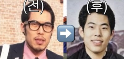 김해준 맞아? 성형 의혹 나올 만 하네…충격적인 모델 시절 공개 "치아 교정 효과" ('짠한형')