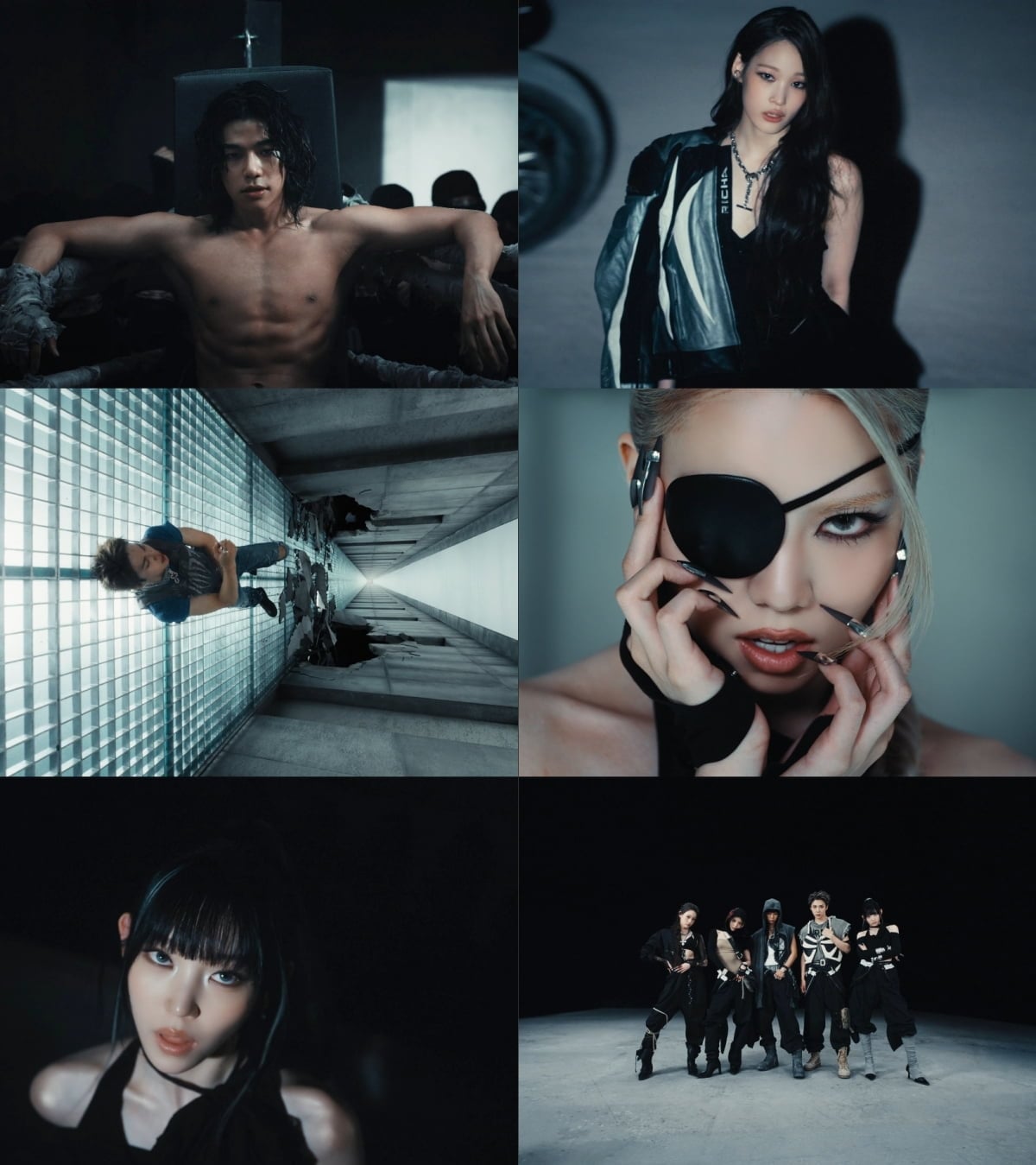 ALLDAY PROJECT "TALK" MV still / THEBLACKLABEL
