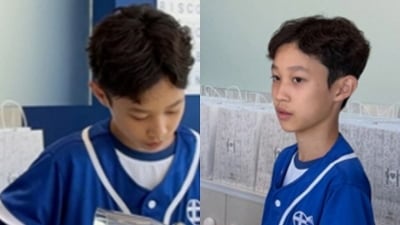 정준하 아들, 훈남으로 자랐다…"이번이 마지막" 아빠 지원군 자처