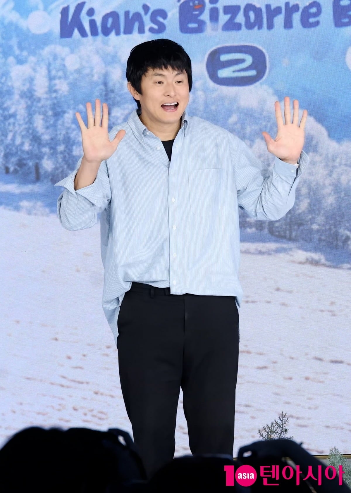 22일 오전 서울 마포구 마포대로 호텔 나루 서울 엠갤러리에서 넷플릭스 예능 '대환장 기안장 시즌2'의 제작발표회가 열린 가운데, 현장에는 기안84, 김연경, 이준호와 연출을 맡은 이소민 PD, 김지현 PD가 참석했다. / 사진=송이채 기자