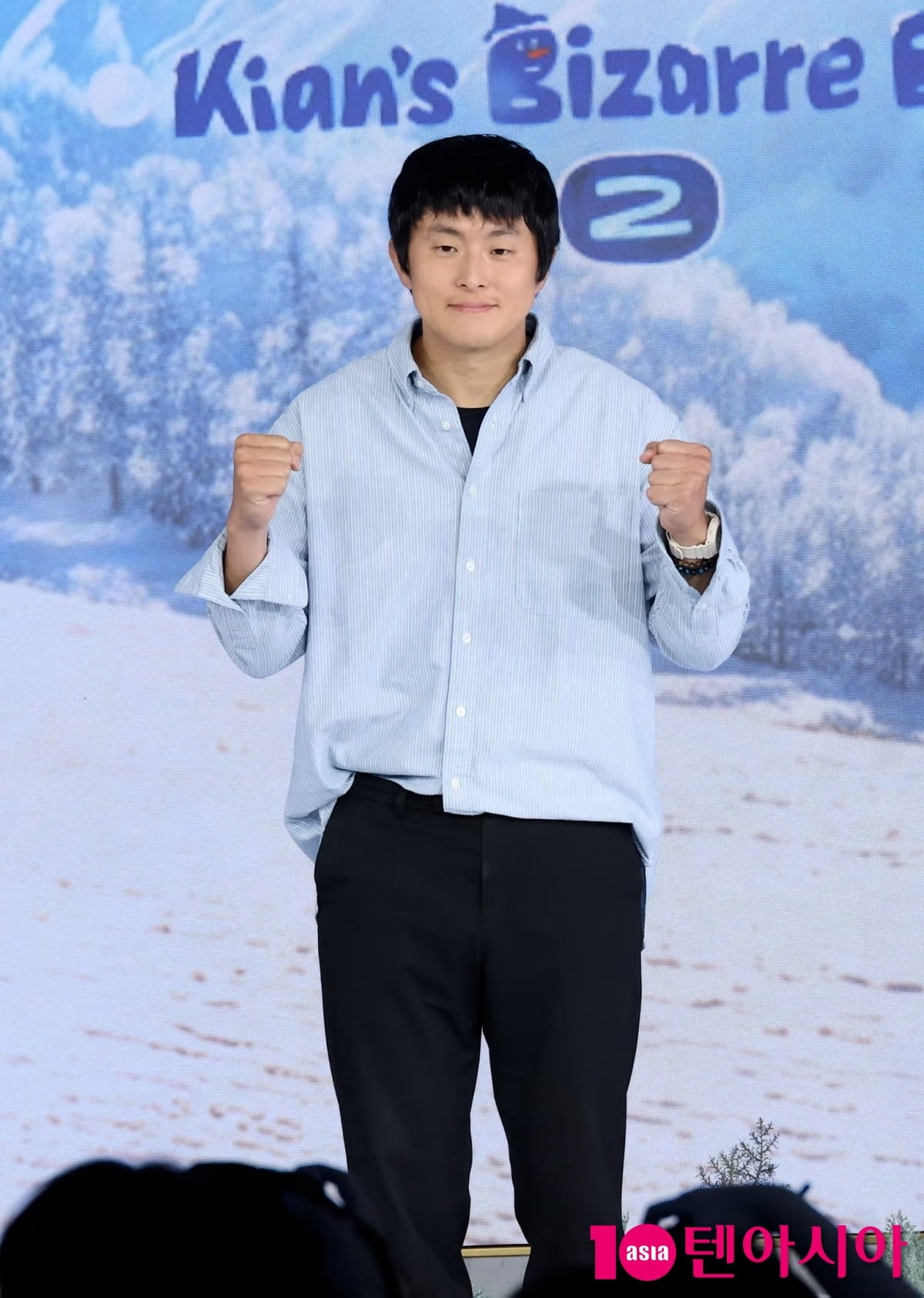 22일 오전 서울시 마포구 호텔 나루 서울 엠갤러리에서 넷플릭스 예능 '대환장 기안장 시즌 2' 의 제작발표회가 열린 가운데 현장에는 기안84, 김연경, 이준호와 연출을 맡은 이소민 PD, 김지현 PD가 참석했다. / 사진=송이채 기자