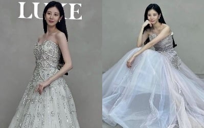소녀시대 서현, 웨딩 화보 연상케 하는 드레스 입고…청초한 아우라 발산