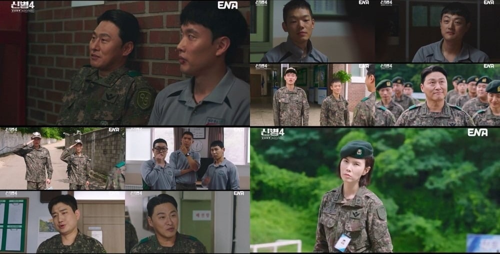 지난 22일 '신병4' 10회가 방송됐다. / 사진=ENA