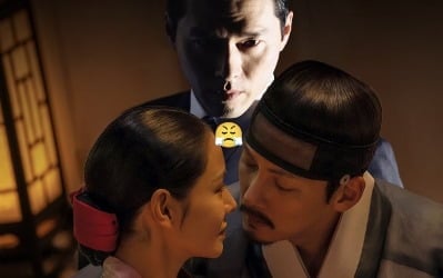 손예진·지창욱 키스신 노려보는 ♥현빈?…합성 사진에 "여보, 여긴 웬일이야"