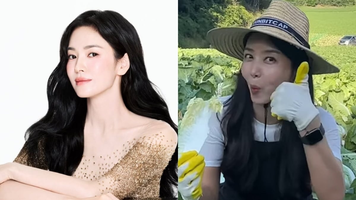 배우 송혜교가 김치 사업을 시작한 박솔미를 언급했다. / 사진=송혜교, 박솔미 SNS