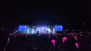 송가인·김혜연·신유·나태주, 광주 떴다…어깨동무 연예인봉사단 9시간 릴레이 무대