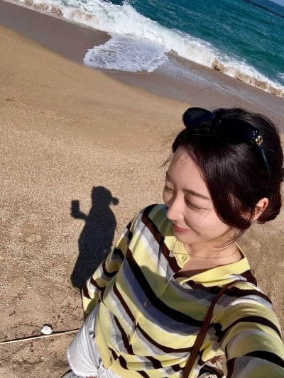 '나솔' 23기 영숙, 결혼 약속하더니 명절도 '♥상철'과 보냈나…다정한 그림자