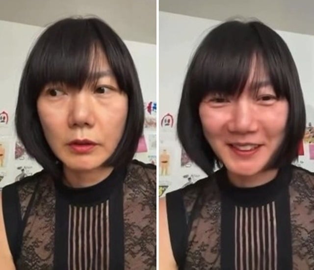 배두나가 민낯으로 팬들과 소통했다. / 사진=온라인 커뮤니티 캡처