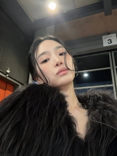 '15kg 감량'하더니 퍼에 파묻혔네…'33세' 박규영, 어딘가 달라진 분위기