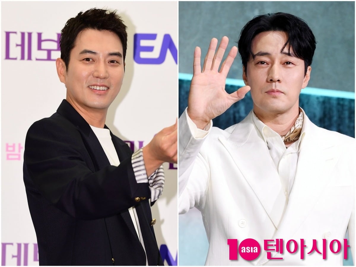배우 주상욱이 소지섭과 액션 연기를 펼치며 종일 맞았다고 털어놓는다./사진=텐아시아DB