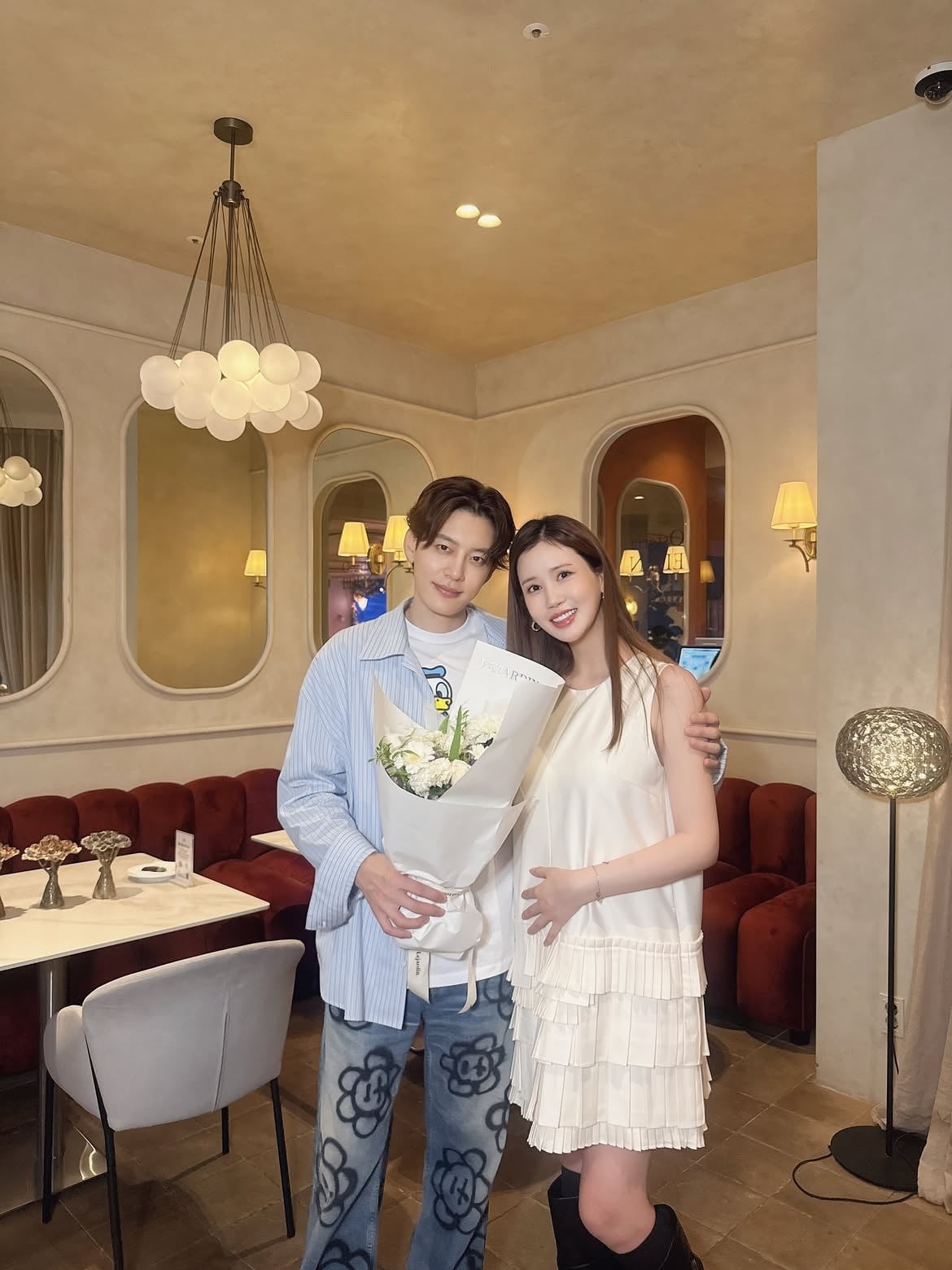 '♥세븐' 이다해, 임산부인데 내조 무슨 일이야…미모도 열일하네