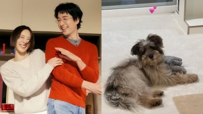 마이큐♥김나영, 결혼 1년 만에 '새 식구' 들였다…이름은 토팡가, 약속 지켰다