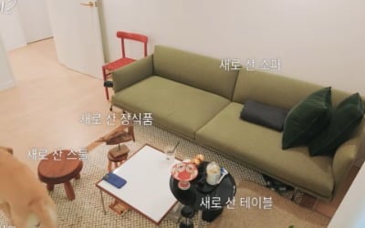 정재형, 작은 방에 천만원 넘는 소파