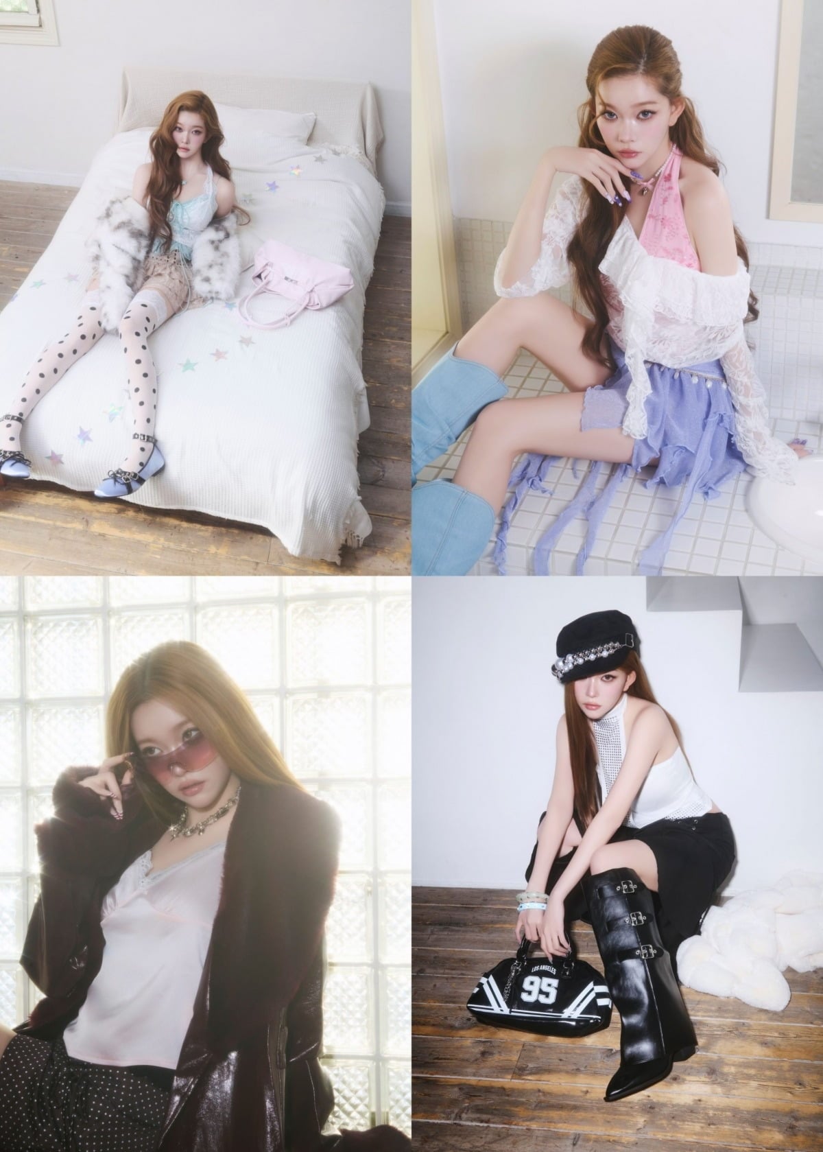 그룹 빌리 멤버 츠키가 한층 가녀려진 모습으로 일본 패션 매거진 커버를 장식했다./사진제공=나일론 재팬