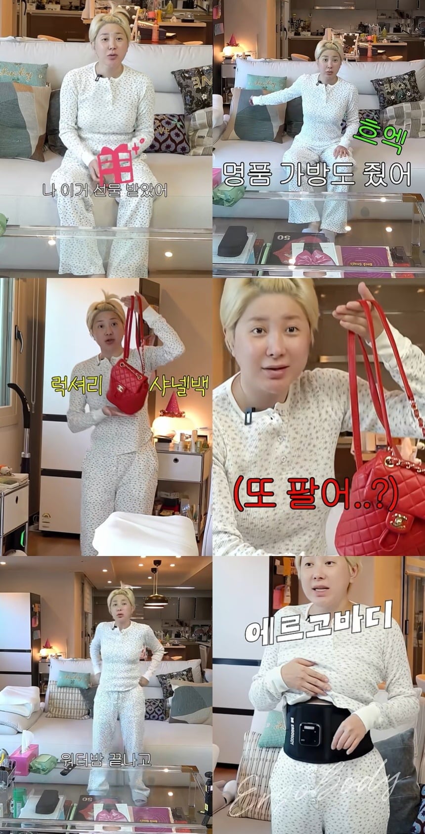 가수 서인영이 보유하고 있던 명품 가방을 처분한 지 얼마 지나지 않아 새로운 샤넬백을 품에 안았다./사진=서인영 유튜브 캡처