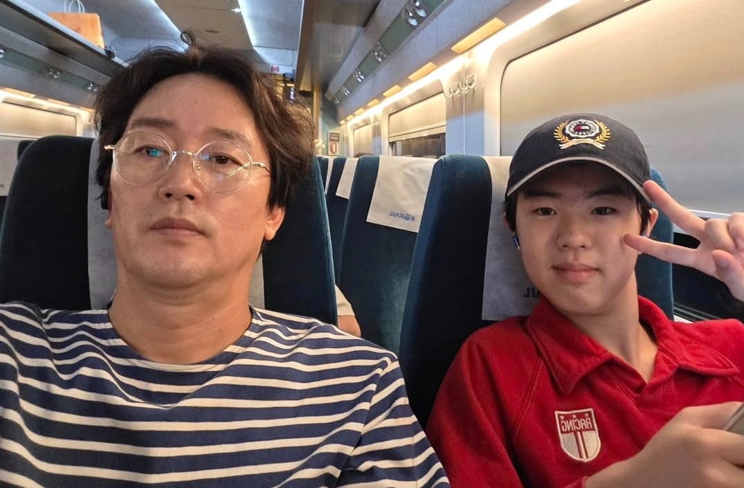 배우 김정태의 둘째 아들 김시현은 현재 배우로 활동 중이다. / 사진=김정태 SNS