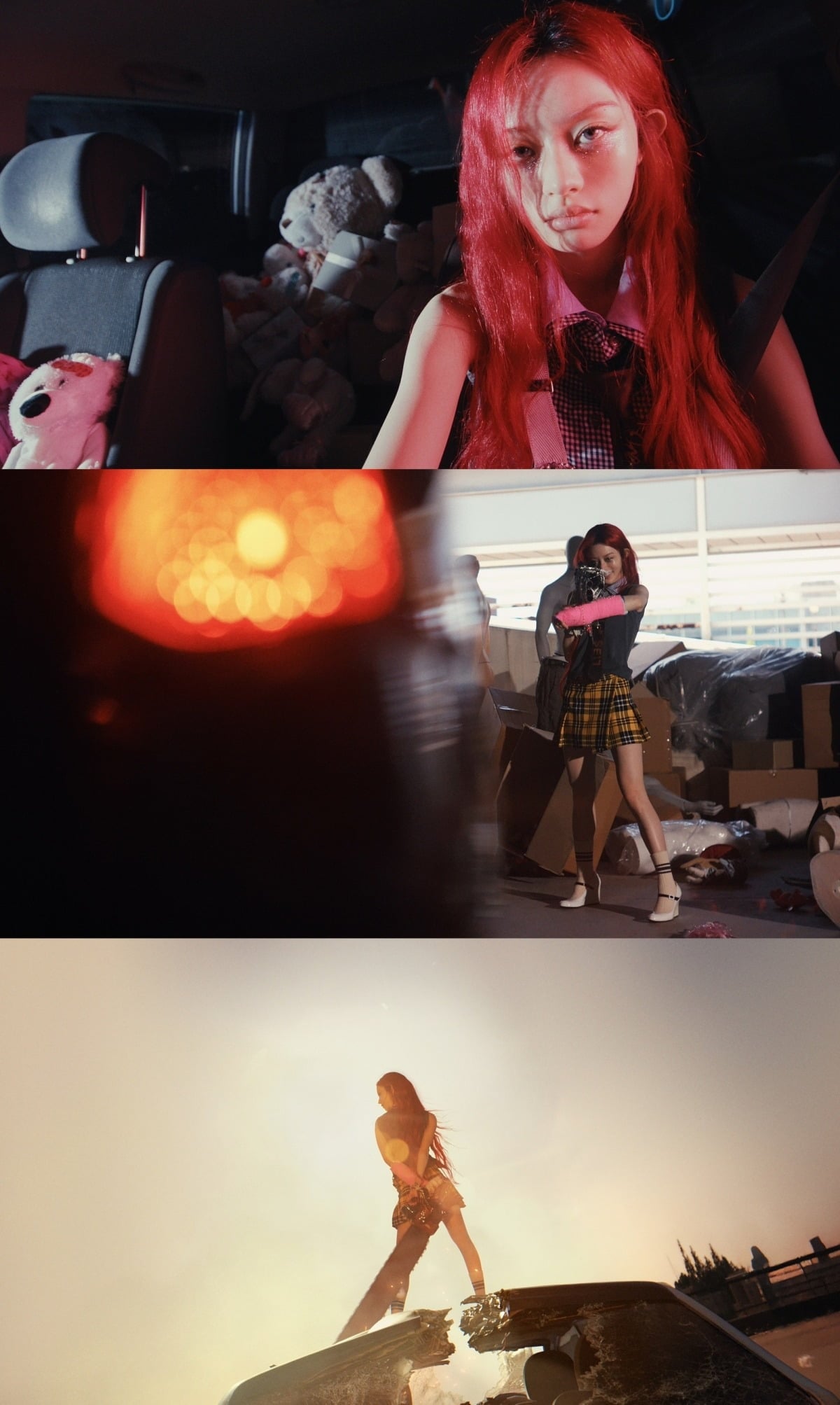 그룹 아일릿의 미니 5집 'BREAK EVEN' 'BURNING' 버전 콘셉트 필름. / 사진제공=빌리프랩