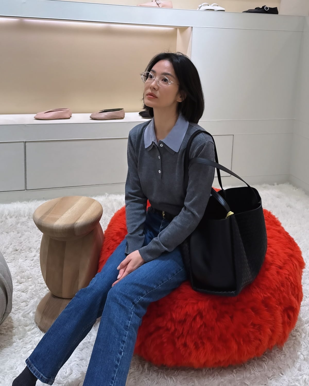 배우 송혜교가 이탈리아 밀라노 일정을 마치고 귀국을 앞둔 자유시간을 공개했다./ 사진=SNS