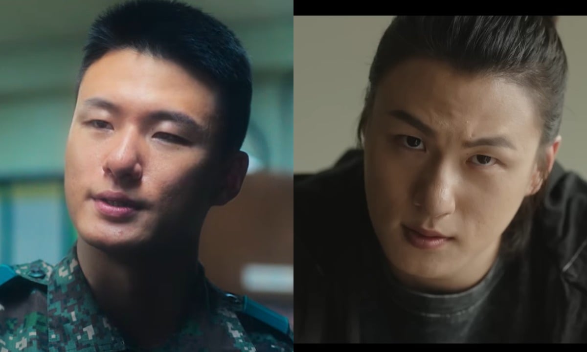 신승호가 피지컬을 활용한 캐릭터를 연이어 선보였다. / 사진='넷플릭스', 'wavve' 유튜브 캡처 