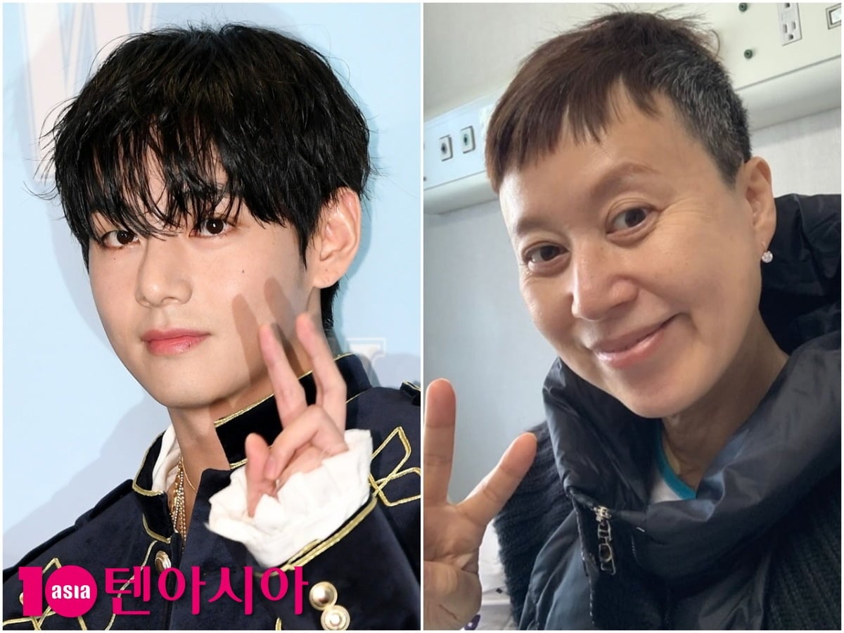 유방암 투병 사실을 알린 코미디언 박미선이 뒤늦게 방탄소년단(BTS) 팬이 된 근황을 전한다./사진=텐아시아DB, 박미선 SNS
