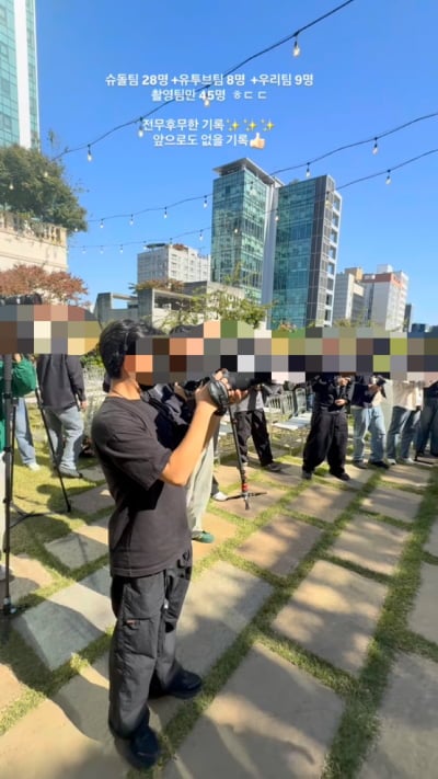 임라라네 쌍둥이 돌잔치, 촬영만 45명이…이례적인 규모에 “전무후무”