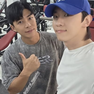 덱스, 5개월째 유튜브 중단했는데…마선호 옆 더 잘생겨진 비주얼 자랑