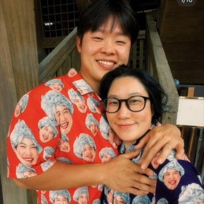 ‘10살 연하와 결혼’ 김영희, 수액 팩만 5개 주렁주렁…워킹맘의 현실