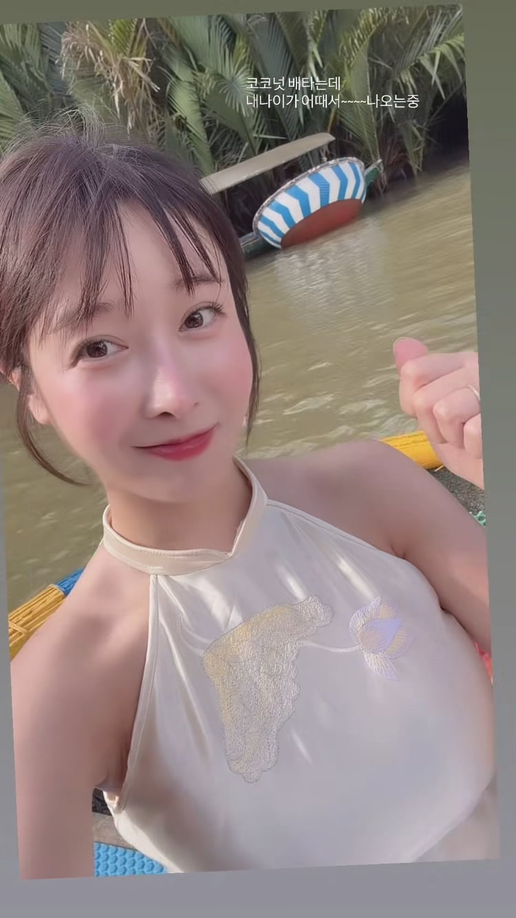 "내 나이가 어때서~"…22기 영숙, 곧 마흔이지만 당당하게 코코넛 배 탑승
