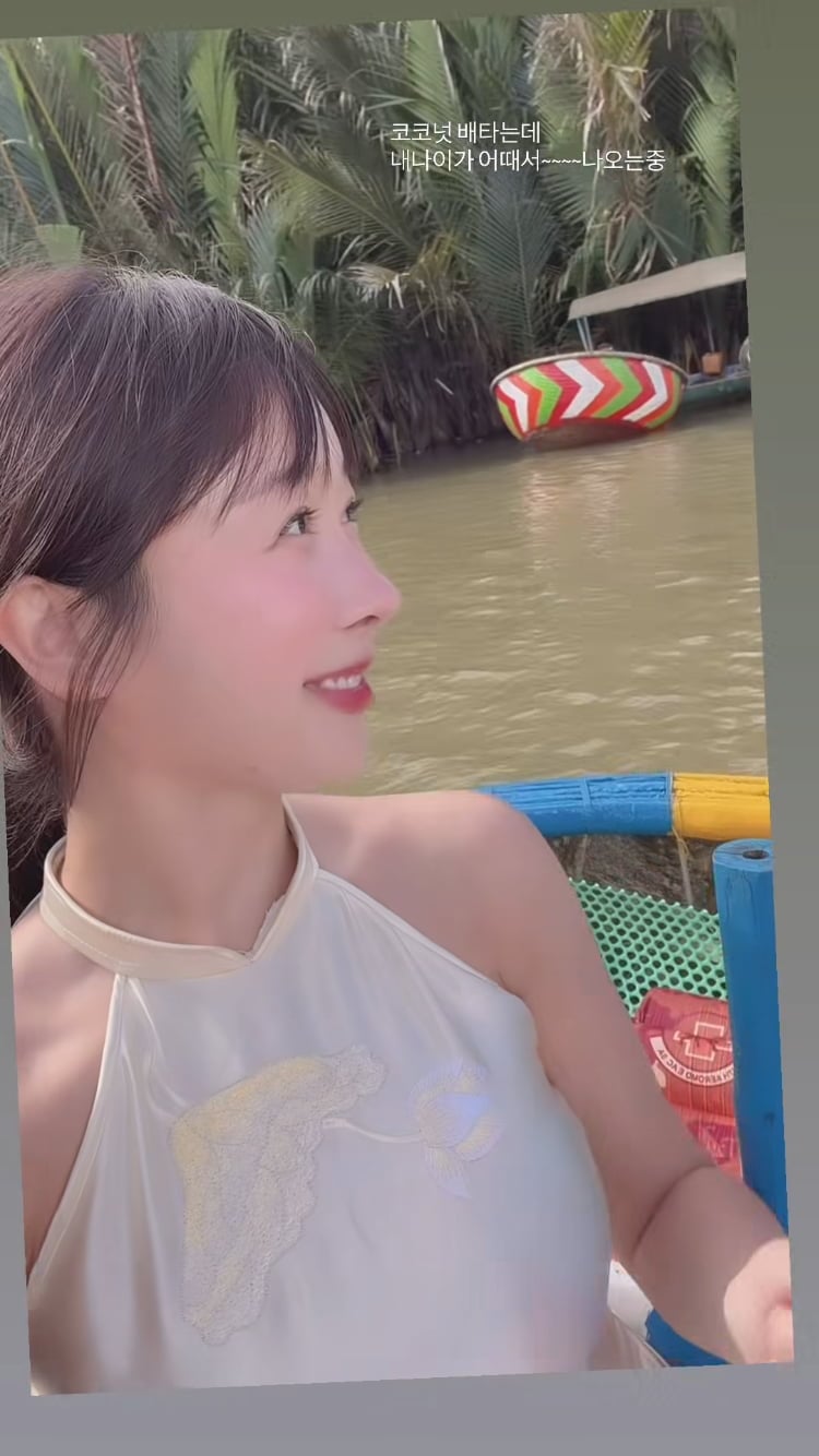 "내 나이가 어때서~"…22기 영숙, 곧 마흔이지만 당당하게 코코넛 배 탑승