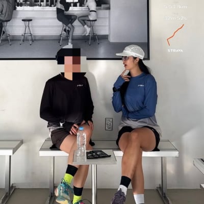 레즈비언 부부, 한강 접수했다…5.59km를 30분대에 완주