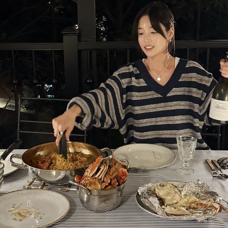 기은세, 꽃게를 무려 5kg이나…씨를 말릴 정도의 열정