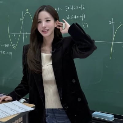류시원보다 19살 어린 아내, 비현실적 미모…대치동 1타 강사의 아우라