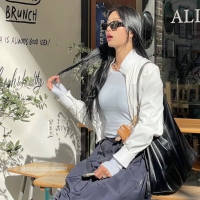 ‘레즈비언’ 곽선희, 동성 아내가 찍어줬나…테라스서 나홀로 찰칵