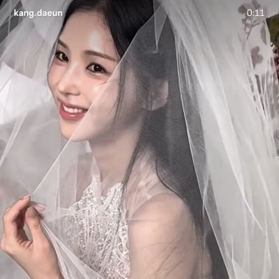 강석우 딸, 결혼하나?…웨딩드레스 입고 신부 화보 공개