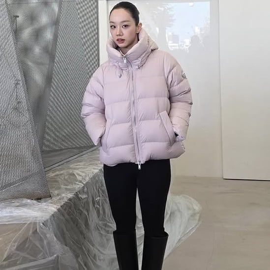 혜리, 두피 안 아픈가…머리카락 한 올도 튀어나오지 않게 올백