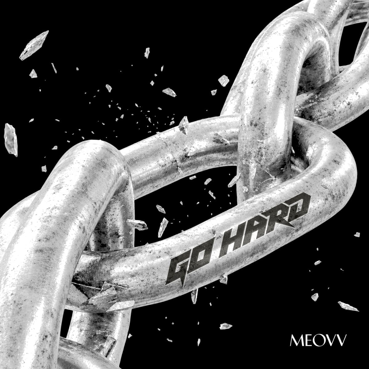 미야오 싱글 'GO HARD' 커버 / 사진=더블랙레이블