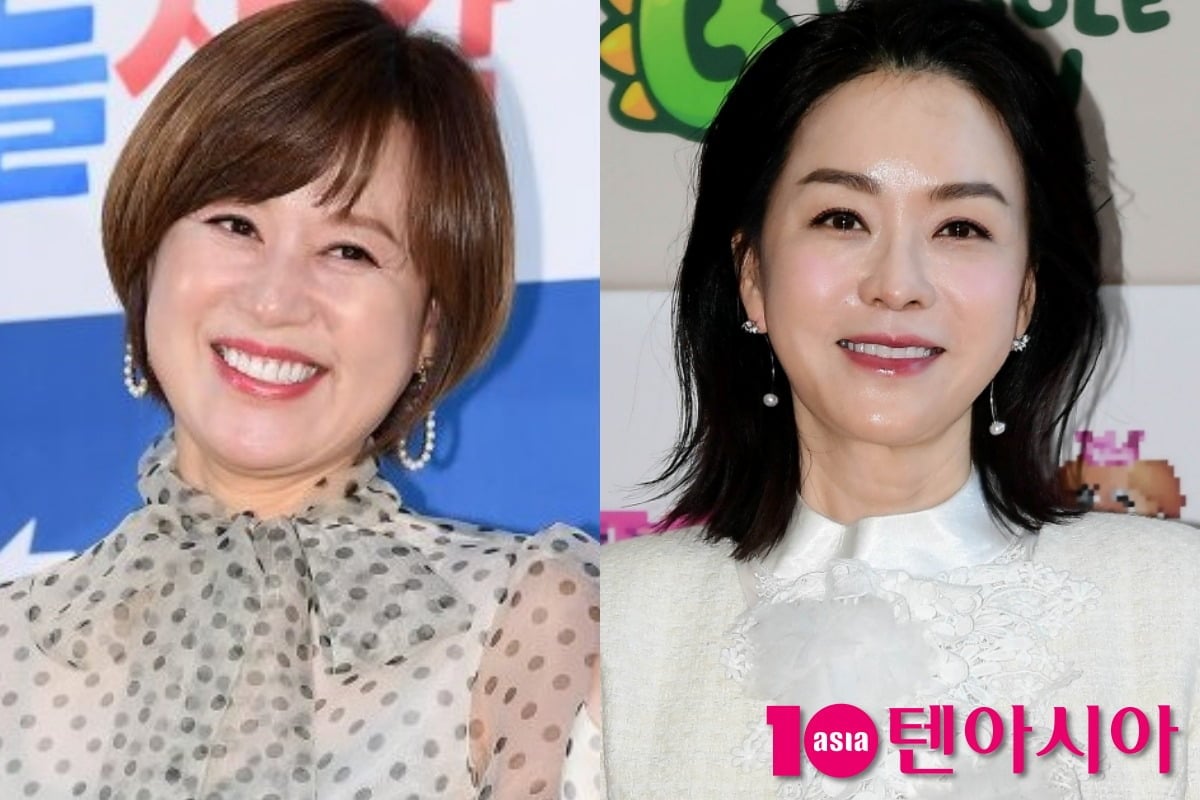 박미선과 김정난이 각별한 우정을 보여줬다. / 사진=텐아시아DB