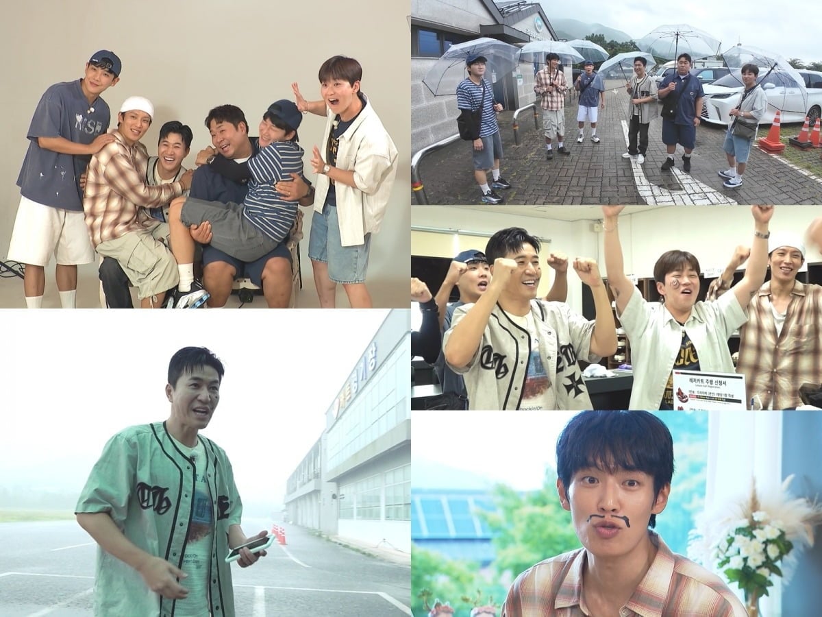 이용진과 이기택이 '1박 2일' 합류 100일을 맞아 파격적인 기념사진 촬영을 제안받는다./사진제공=KBS2