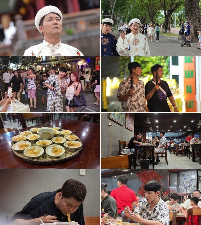 전현무가 베트남 현지에서 다양한 음식을 맛본다. / 사진제공=MBN '디스이즈 현무로드'